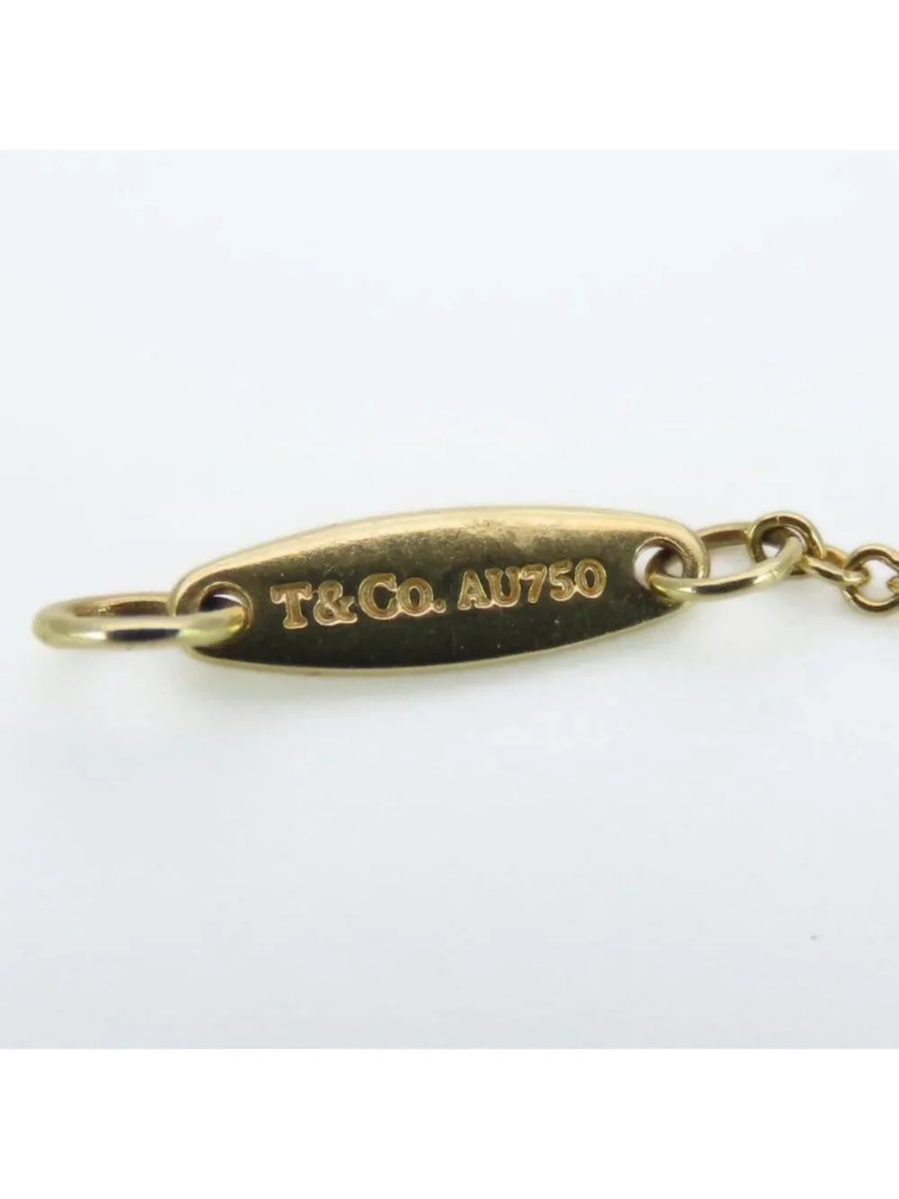 Tiffany & Co Bracelet by the Yard 18k Yellow Gold Diamond Elsa Peretti